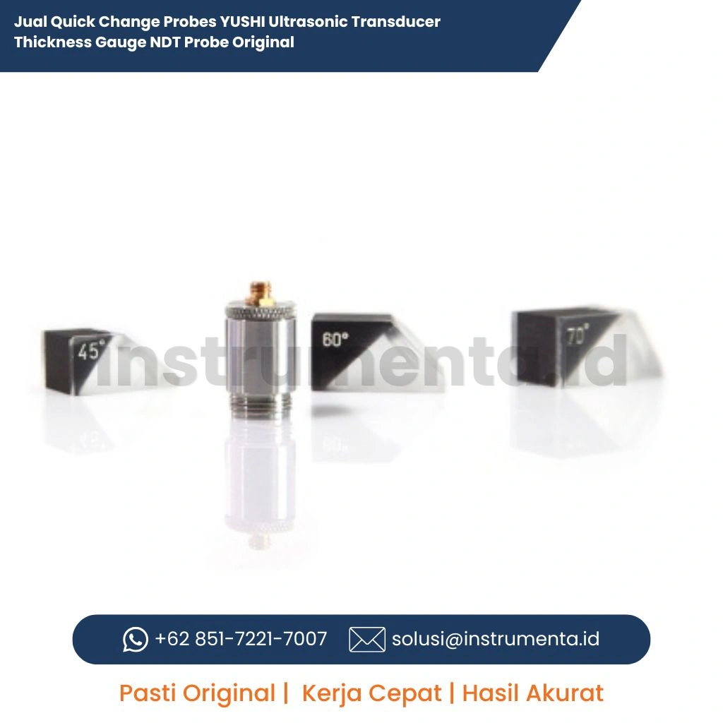 Jual Quick Change Probes YUSHI Ultrasonic Transducer Thickness Gauge NDT Probe Original